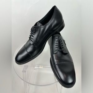 COLE HAAN BLACK LEATHER “GRAND 360” DRESS SHOES